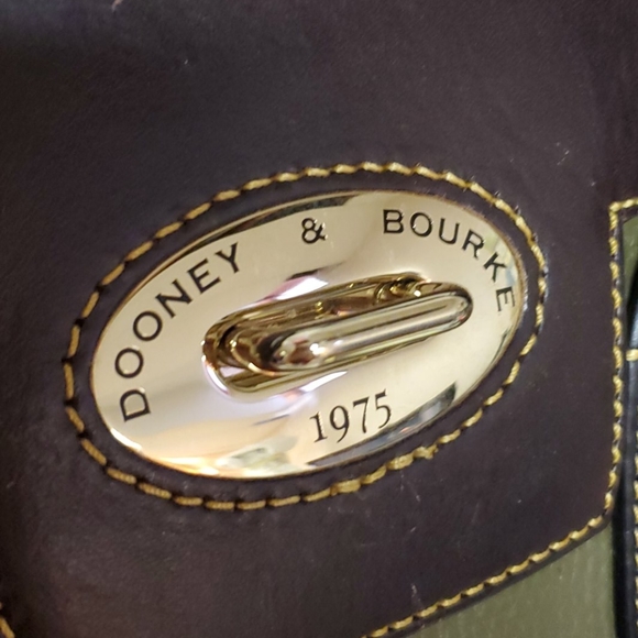 Dooney & Bourke tri-color Eliza Satchel - Picture 2 of 15
